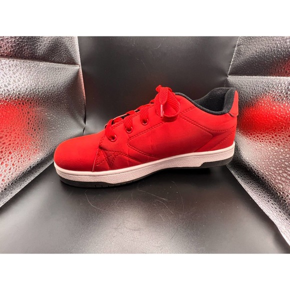 ✅️Mens HEELYS Size 8 WHEELED SKATE SHOES Red/Black/White HES10434❤️ - Picture 10 of 12
